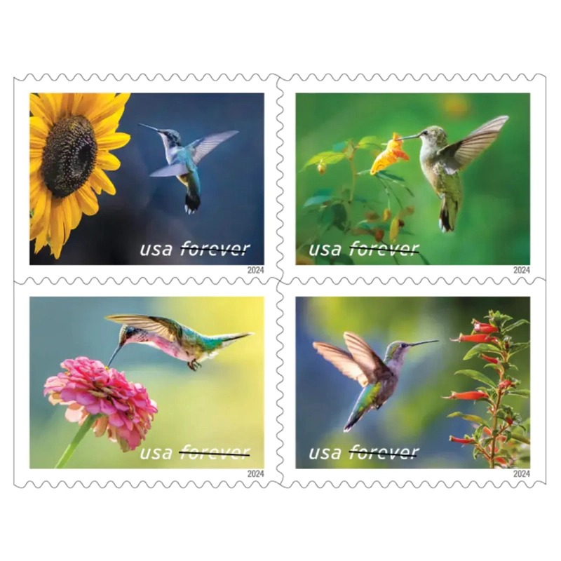 2024 USPS Garden Delights Forever Stamps
